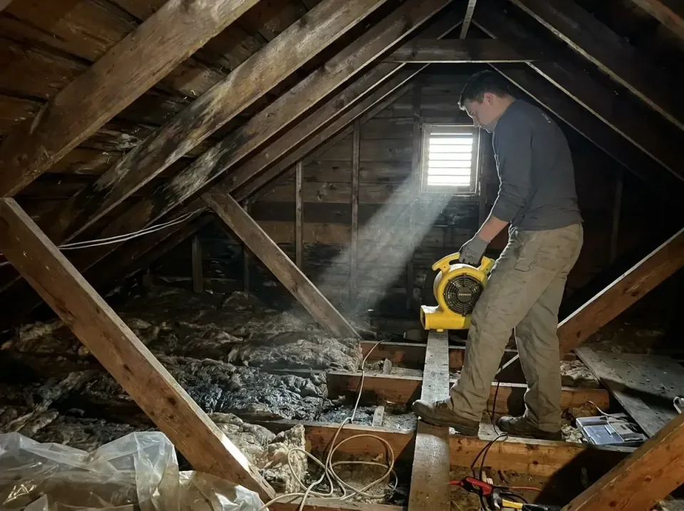 attic-water-damage-drying-proc-007 — frequently asked questions, Emergency Water Extraction & 24/7 Flood Response in Mission…